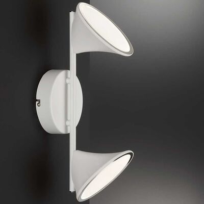 Wofi LED-Wandleuchte Chara Duo Weiß