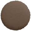 vidaXL Sitzkissen 2 pcs Braun &Oslash;80 x 29 cm Stoff