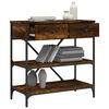 vidaXL Konsolentisch R&auml;uchereiche 75x34,5x75 cm Holzwerkstoff