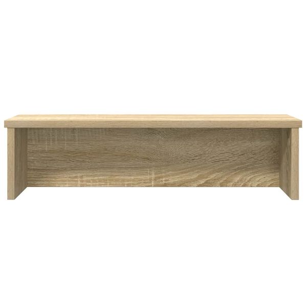 vidaXL K&uuml;chenregal Stapelbar Sonoma-Eiche 60x15x16 cm Holzwerkstoff
