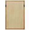 vidaXL Spiegel 60x90 cm Eiche Massivholz