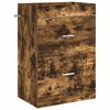 vidaXL Badunterschrank Ger&auml;ucherte Eiche 56 x 37,5 x 81 cm