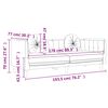 vidaXL Sofa mit Kissen 3-Sitzer Dunkelgr&uuml;n Samt