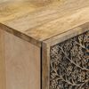 vidaXL Beistellschrank 60x33x75 cm Massivholz Mango