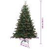 vidaXL K&uuml;nstlicher Weihnachtsbaum mit 300 LEDs mit St&auml;nder Gr&uuml;n 240 cm