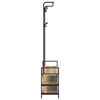 vidaXL Garderobenst&auml;nder Artisan-Eiche 95 x 34 x 184 cm Holzwerkstoff
