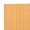 vidaXL Gartenzaun Gelb 150 x 500 cm PVC