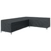 vidaXL M&ouml;belbezug 355 x 275 x 80 cm 420D Oxford Stoff L-Form Schwarz