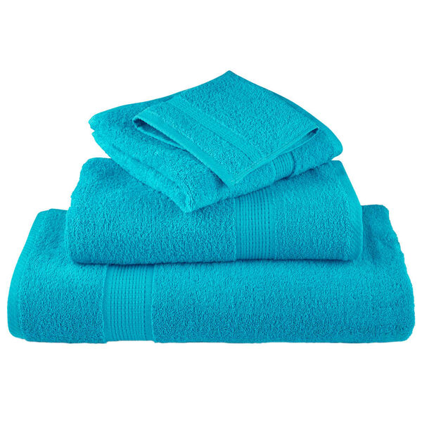 vidaXL Premium-G&auml;stet&uuml;cher SOLUND 2 Stk. T&uuml;rkis 30x50 cm 600 g/m&sup2;