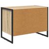 vidaXL Schuhschrank mit Speicher Sonoma 60 x 35 x 44 cm Holzwerkstoff