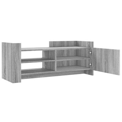 vidaXL TV-Schrank Grau Sonoma 100x35x40 cm Holzwerkstoff