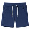 vidaXL Kindershorts mit Kordelzug Dunkelblau 140