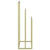 vidaXL Handtuchst&auml;nder Golden 48x24x79 cm Eisen