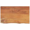vidaXL Waschtischplatte 110x60x3,8 cm Rechteckig Massivholz Akazie