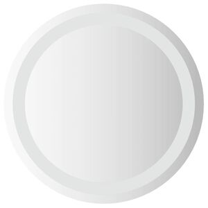 vidaXL LED-Badspiegel 40 cm Rund