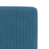 vidaXL Esszimmerst&uuml;hle 6 Stk. Blau Samt