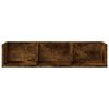 vidaXL Wandschrank R&auml;uchereiche 75x18x16,5 cm Holzwerkstoff