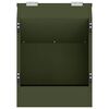 vidaXL Kaninchenf&uuml;tterer Olive Gr&uuml;n 33,5 x 25,5 x 45,5 cm