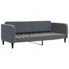 vidaXL Tagesbett Dunkelgrau 90x190 cm Samt