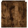 vidaXL Nachttisch R&auml;uchereiche 45x50x50 cm Holzwerkstoff
