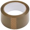 vidaXL Paketklebeband 12 Stk. Braun 48 mm x 66 m