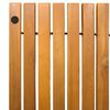 vidaXL Badematte Uni Braun 60 x 40 cm Holz