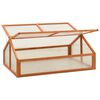 vidaXL Gew&auml;chshaus 120x80x50 cm Tannenholz