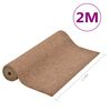 vidaXL Kunstrasen mit Noppen 2x1,33 m Beige