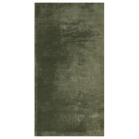 vidaXL Teppich HUARTE Kurzflor Weich und Waschbar Waldgrün 80x150 cm