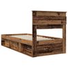 vidaXL Bettrahmen Altholz 90 x 200 cm Massives Kiefernholz