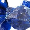 vidaXL Gartensteine Blau 12 cm Glas