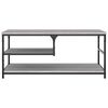 vidaXL Couchtisch Grau Sonoma 90x49x40 cm Holzwerkstoff