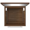 vidaXL Badschrank Betongrau 65x33x60 cm Holzwerkstoff