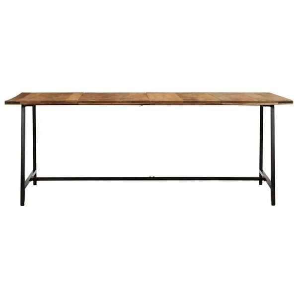 vidaXL Esstisch 200x100x75 cm Massivholz Mango
