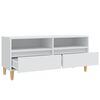 vidaXL TV-Schrank Wei&szlig; 100x34,5x44,5 cm Holzwerkstoff