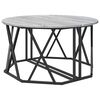 vidaXL Couchtisch Graues Sonoma 80 x 80 x 42 cm