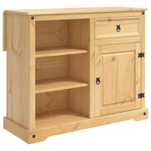 vidaXL K&uuml;cheninsel Set Honigwachs 112 x 70 x 91,5 cm Massiv-Kiefer
