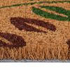 vidaXL Fu&szlig;matte Natur 45x75 cm Kokosfaser Getuftet