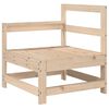 vidaXL 11-tlg. Garten-Sofagarnitur Massivholz Kiefer