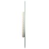vidaXL LED-Badspiegel 60x25 cm Oval