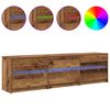 vidaXL TV-Einheiten 2 pcs Altholz 180 x 34 x 50 cm Holzwerkstoff