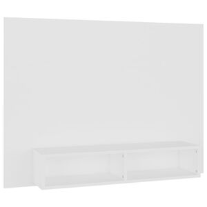 vidaXL TV-Wandschrank Wei&szlig; 120x23,5x90 cm Holzwerkstoff