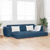 vidaXL Schlafsofa 200cm Marineblau Stoff