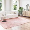 vidaXL Kunstschaffell Teppich Tafalla Rosa 200 x 280 cm Polyester