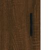vidaXL Sideboard Braun Eichen-Optik 34,5x34x90 cm Holzwerkstoff