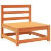 vidaXL 11-tlg. Garten-Sofagarnitur Wachsbraun Massivholz Kiefer