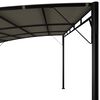 vidaXL Garten-Sonnenschutz 4x3x2,55 m Taupe