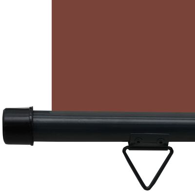 vidaXL Balkon-Seitenmarkise 165x250 cm Braun