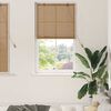 vidaXL Rollo mit Vorh&auml;ngen Braun 80 x 160 cm Bambus