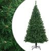 vidaXL Künstlicher Weihnachtsbaum mit Dicken Zweigen Grün 180 cm PVC